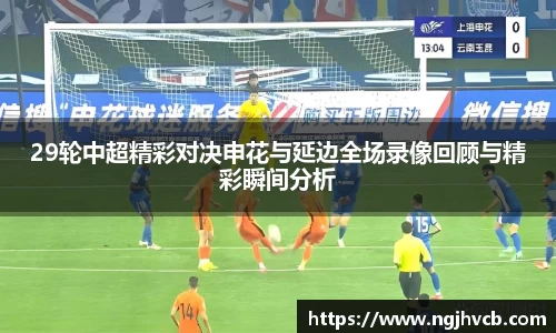 29轮中超精彩对决申花与延边全场录像回顾与精彩瞬间分析